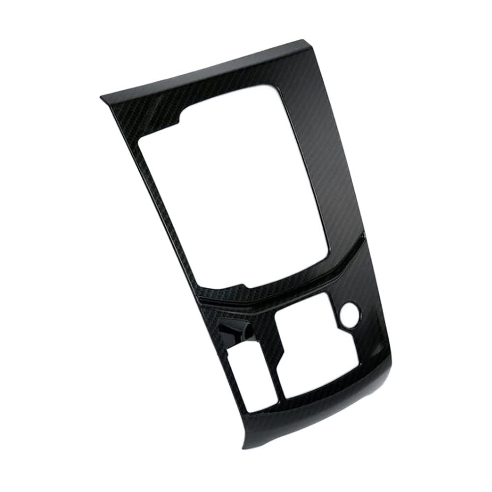Schalttafel Verkleidung Abdeckung Rahmen, Riloer Kohlefaser Auto ABS Schaltknauf Konsole Verkleidung Rahmenabdeckung für M-AZDA CX5 2017-2022, kratzfest verschleißfest