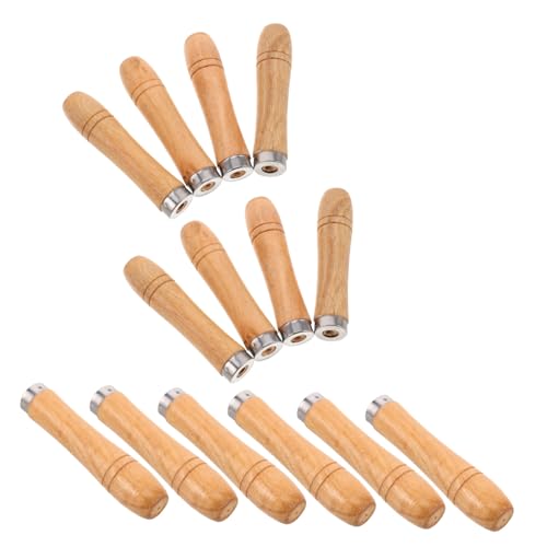 14 Piezas De Tenedores Para Barbacoa Mangos Giratorios Para Carne Accesorios Para Asar Tenedores Para Barbacoa Herramientas De Barbacoa Mangos De Repuesto Para Brochetas De