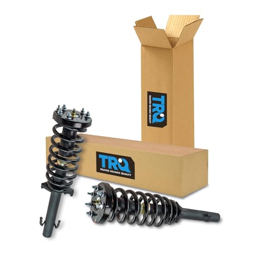 Image of TRQ Front Driver and Passenger Side Strut and Spring Assembly Set Loaded | For 08-12 Honda Accord 2.4L L4