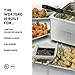 Waring Commercial WDF75RC Heavy Duty 8.5 lb double basket deep fryer, includes 4 twin baskets & 2 night covers - 1800w, 120V, 5-20 Phase Plug, Silver