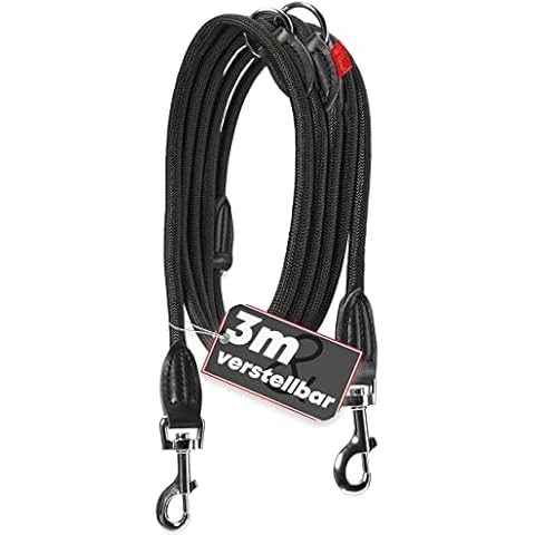 PetPatron® Hundeleine 3m - die perfekte Umhängeleine - Extreme Kraft bis 200 kg Cover