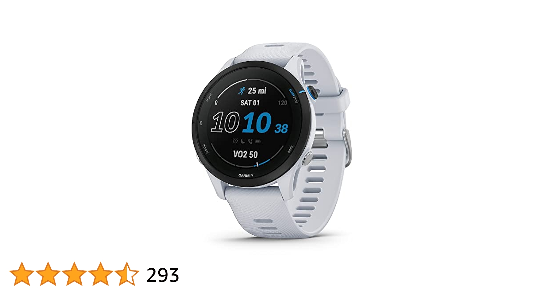 Garmin Forerunner 255 ホワイト　ミュージック対応モデル Garmin Forerunner 255 White GPS Running Watch + Music