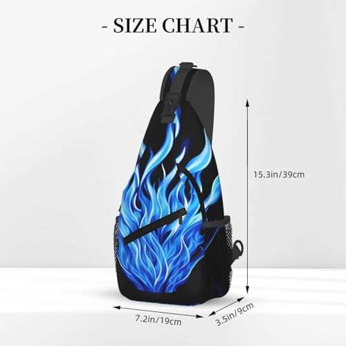 Mochila bandolera unisex para senderismo y deporte miniatura 3