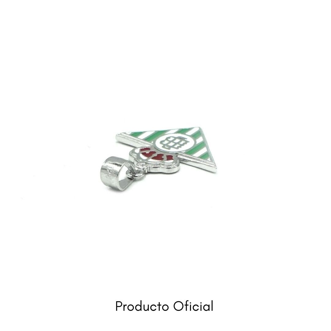 Colgante Oficial plata escudo Real Betis esmaltado
