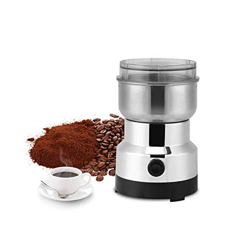 JRZTC Mini Molinillo de café, portátil de Acero Inoxidable, Ligero, pequeño, Ultrafino, Multifuncional, extraíble, Grano…