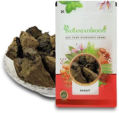 IndianJadiBooti Pure Rasaut | Rasont | Berberis Aristata Root Gum | Natural Ayurvedic Extract for Piles & Skin Care | 100g