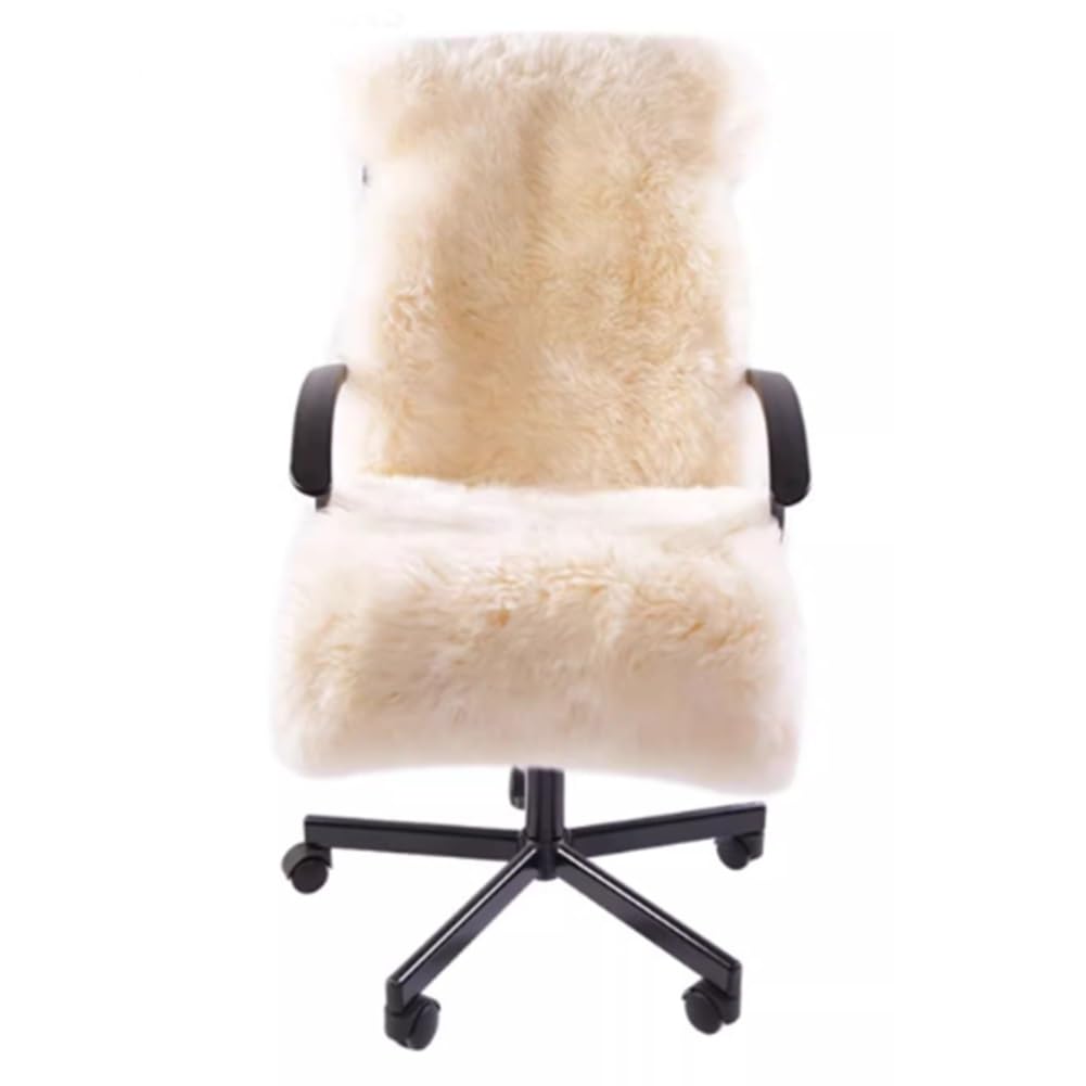 Amazon.co.jp: ムートンクッション椅子オフィス座ぶとんムートン座布団