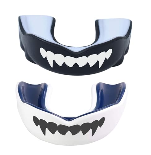 Image of DFENDER Sports Mouthguard Dual Layer Premium Protection Adults and Junior Gum Shield with Case for Boxing, MMA, Muaythai, Martial Arts, Judo and All Contact Sports