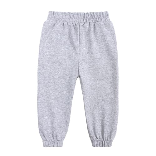 Fleece Boys Sweatpants Fall Winter Casual Athletic Elastic Waist Jogger Pants Pull-on Trousers with Pockets3