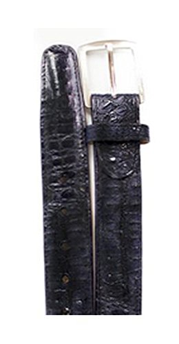 Belvedere Crocodile Belt # 1999 Navy 44