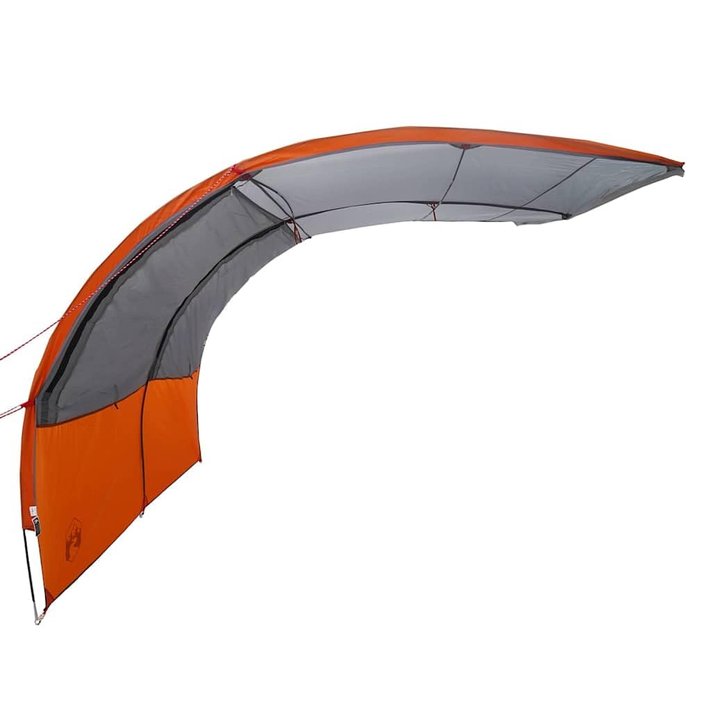 Wasserfester Tarp Bogen mit Dach x x, Polyester Outdoor Plane für Camping, Festival, Biwak, mit flammhemmender Beschichtung und windresistentem Design, inklusive Tragetasche