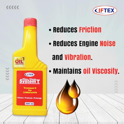 Image of Treatment O for Lubricant, Engine Oil Additive, Engine Oil Treatment, Engine Lubrication, Reducing Friction and Wear & Tear of Engine (300 ml).