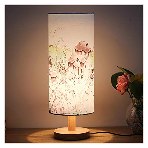 IXART Lampara de Mesa Lámpara de china moderna dormitorio mesita de noche creativa caliente estilo