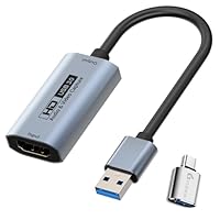 Amazon.co.jp: Guermok USB3.0 ゲーム配信用ビデオキャプチャ