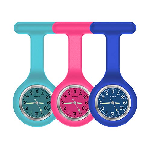 Nurse Watch,Nurse Fob Watch,Nursing Watch,Clip Watch,Lapel Watch,Nurse Fob Watch with Second Hand,Clip on