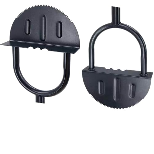 ハーフガーデンエッジャーロングハンドルステップTグリップ付きハンドトリミングツール芝刈り除草ツールマニュアル