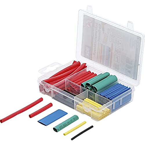 BGS Diy 88150 | Surtido de fundas termorretráctiles | colores | 90 piezas Cover