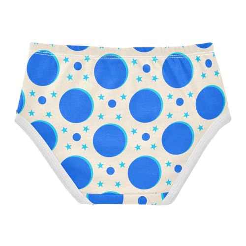 Round Star Yellow Toddler Girls's Underwear 2T 23028682