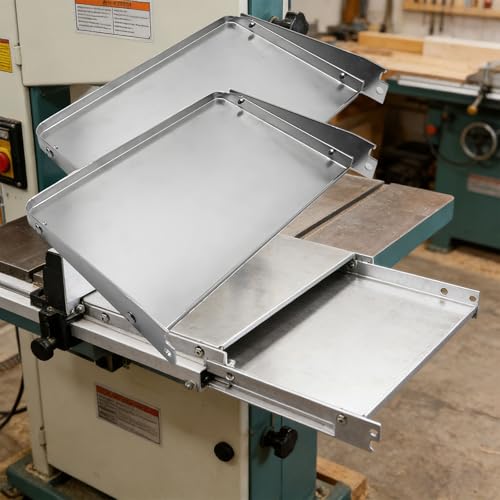 Table d'extension DW735 pliable en métal pour grands bois - 5