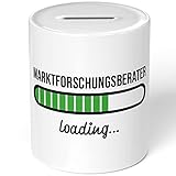 JUNIWORDS Spardose Sparbüchse, Marktforschungsberater Loading (6206720)