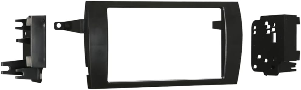 Metra Electronics 95-2004 Double DIN Installation Dash Kit for 1997-2001 Cadillac Catera and 1996-1999 Cadillac Deville, Black