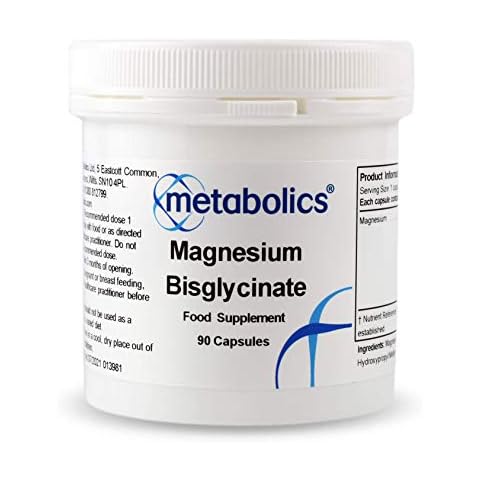 Metabolics Magnesium Bisglycinate Capsules for Health Cover