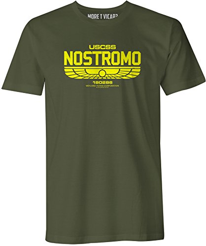 USCSS Nostromo - Hombres Alien T Shirt