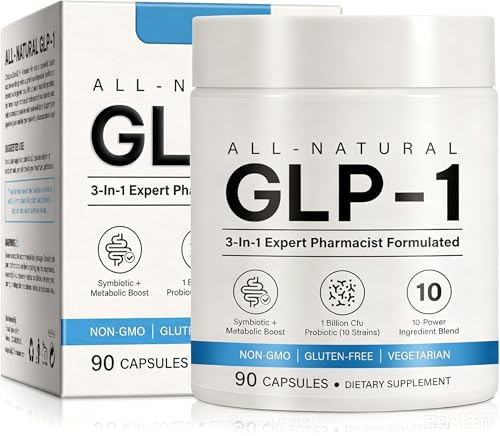 GLP-1 Supplement - Multiple Prebiotic & Probiotic for Appetite & Metabolic Support GLP1 Activate Natural Formula - 90 Capsules