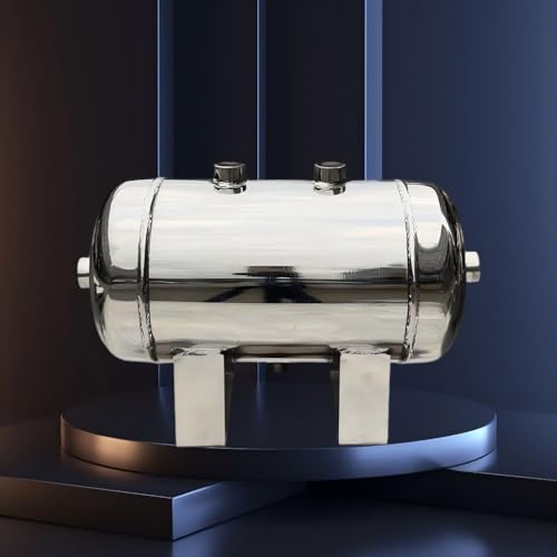 Tanque de compresor de aire portátil para solucionar caídas de presión en bombas 2