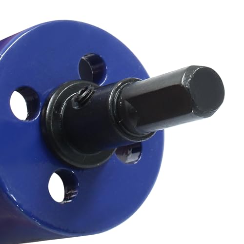 Image of Luomorgo 45mm /1 3 /4 inch Hole Saw Drill Bit | 1 1 /4 inch Cutting Depth, HSS Bi-Metal, For Wood Cornhole Boards Plastic Drywall & Metal Sheet