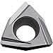 Kyocera ABW 15R4005 PR930 Grade PVD Carbide, 85 Degree Parallelogram, Positive Rake Angle, Right-Hand Turning Insert for Light Interruption in Steel and Stainless Steel (10 pcs)