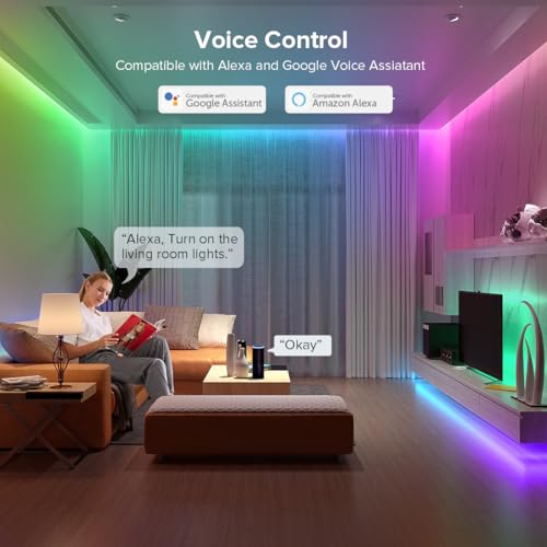 Cinta LED RGB WS2812B direccionable 13.12 pies 160 LEDs/m miniatura 6