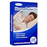 Nasenpflaster Schnarchen, 120 Stück Nasal Strips Schnarchstopper Anti Schnarch Nose Strips, Nasenstrips Anti-Schnarch für Schlafen und Sport, Nose-Strips-Schnarchstopper für die Meisten Nasen (Braun)