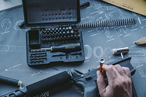 Wheeler 1081958 55 Piece Sae/Metric Hex And Torx Screwdriver Set For Pistol Rifle Handgun Gunsmithing Rebuild And Maintenance thumb #3