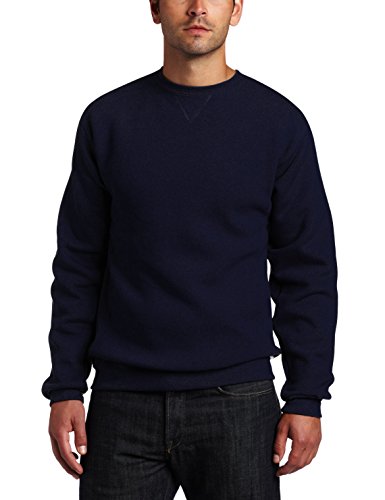 Russell Athletic Men's Dri-Power Fleece Sweatshirt, Navy, Large