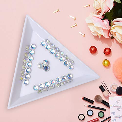 Image of Crystal Flatback Rhinestones Gems for Crafts 8.4mm SS40, Moonlight | Glue Fix, 144pcs Glass Rhinestones for Bedazzling, Clothes, Tumblers, Nail Art, Shoes, Bags, Caps & Accessories Decoration