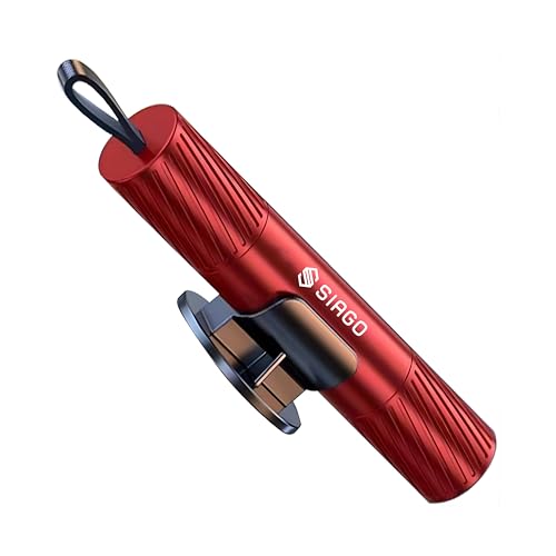 Image of SIAGO Car Safety Hammer - Emergency Escape Tool with Window Glass Breaker & Seat Belt Cutter | Vehicle Safety Hammer for Car, Bus & Truck | Automotive Emergency Tool SIA478