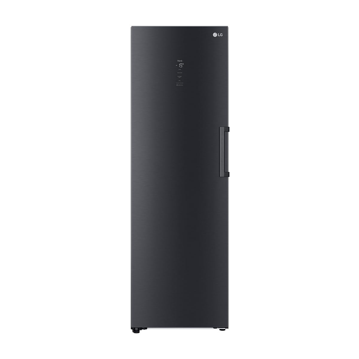 LG GLM71MCCSX, Klasse C, 386 L, Kühlgerät mit Touchdisplay, XXL-Stauraum, DoorCooling+, WiFi - Matte Black