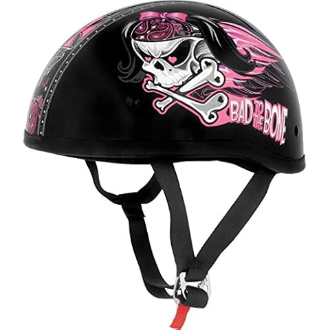 Skid Lid Original Bad to The Bone Helmet (Large) (Black) Cover