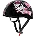 Skid Lid Original Bad to The Bone Helmet (Small) (Black)