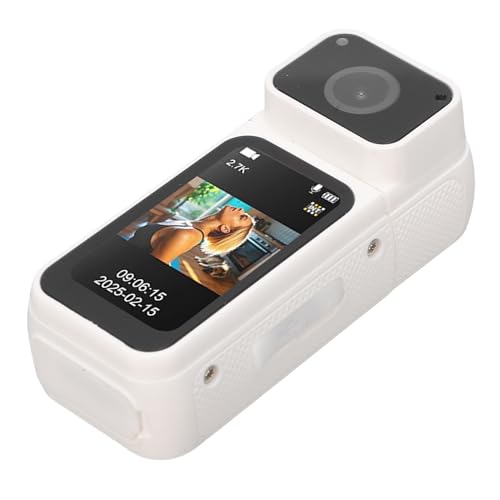 Caméscope Portable POV Denash 2,7K avec connexion WiFi et objectif rotatif