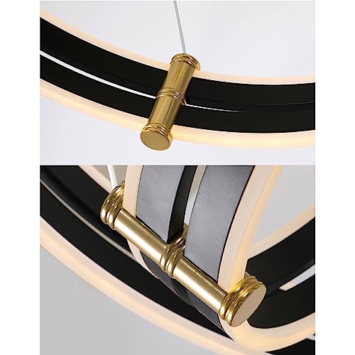 Lustre suspendu à LED modulable pour illuminer les grands espaces sombres