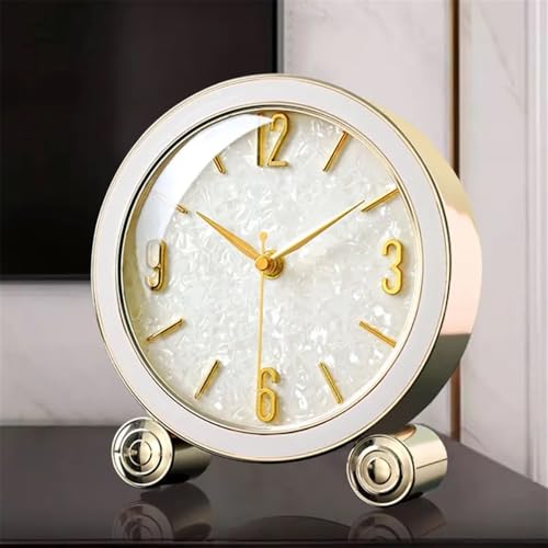 Reloj de Mesa Verde de Lujo para Sala de Estar Minimalista 6