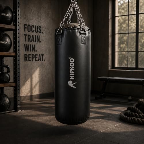 Hipkoo Sports 4 Feet Black Punching Bag - Image 2