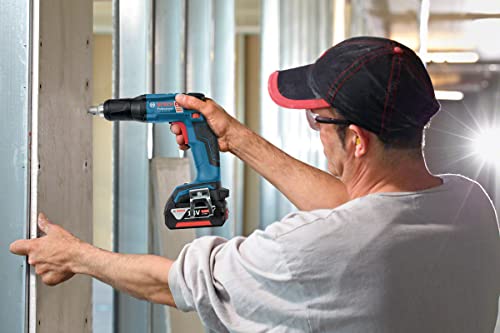 Bosch Professional 18V System Akku Trockenbauschrauber GSR 18V-EC TE (inkl. 2x5.0Ah Akku, Schnellladegerät… – Bild 6