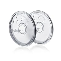 Medela Brustwarzenformer – Formt umgekehrte oder flache Brustwarzen zur Vorbereitung auf das Stillen – BPA-frei – Einheitsgröße für alle Mütter – 2er-Pack