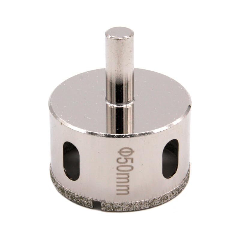 50mm Coated Glass Hole Saw Drill Bits for Tile Marble