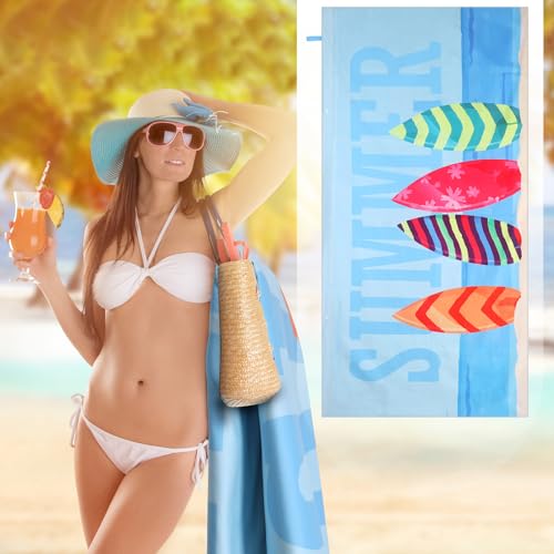 Jostift Mikrofaser Strandtuch Groß 180x90, Strand Handtücher Sandfrei mit Tasche, Schnell Trocknende, Handtuch Badetuch Strandhandtuch, Leichtes und Dünnes Tragbares Saunatuch Badehandtuch