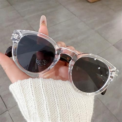 Round Punk Men Sunglasses Women Rivets Sun Glasses Shades UV4003