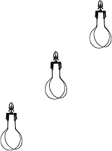 Operitacx 3 Peças De Abajur Com Clipe De Lâmpada Para Abajures De Mesa Abajures Pretos Para Abajur De Mesa Clipe No Adaptador De Lâmpada Clipe Em Tampas De Lâmpada Clipe Em Abajur De
